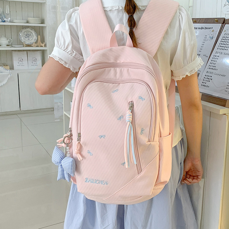 Bb Cushion Korean - Korean Ins Style Backpack for Girls,