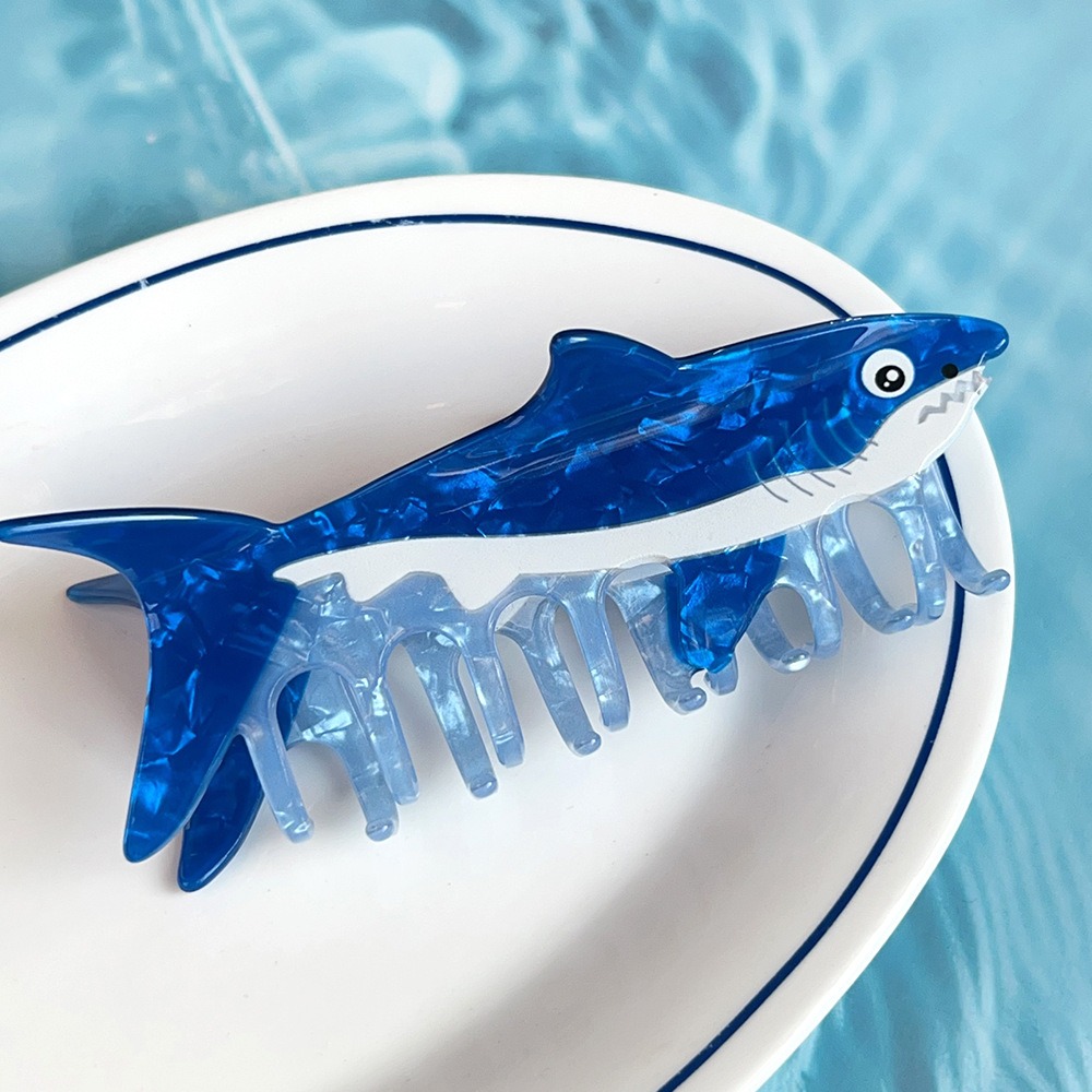 Lifestyle Of Korean - Hairpin Ocean Animal Hair Claw Goldfish