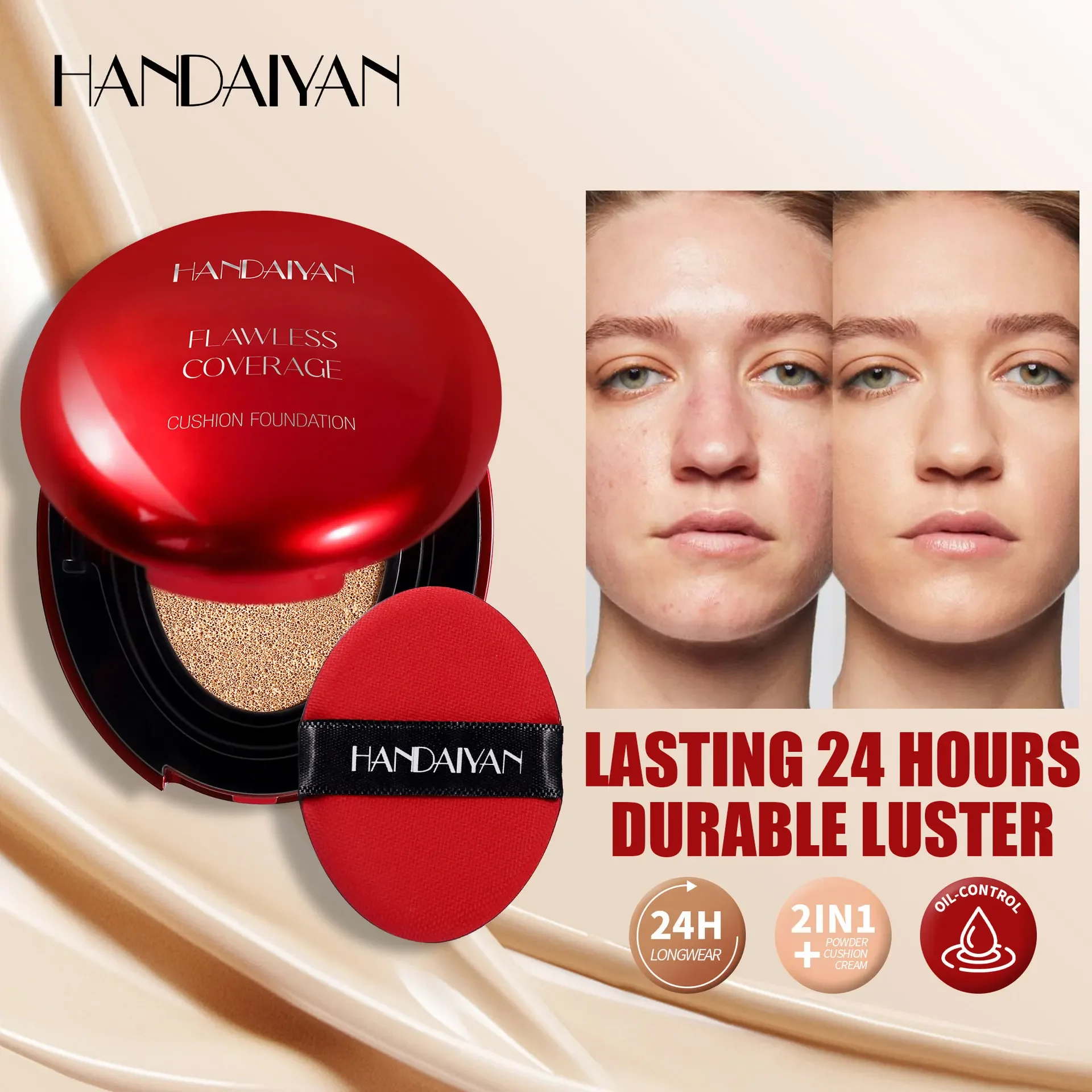 Korean Air Cushion Foundation  - đánh giá và giá Bb Cushion Korean