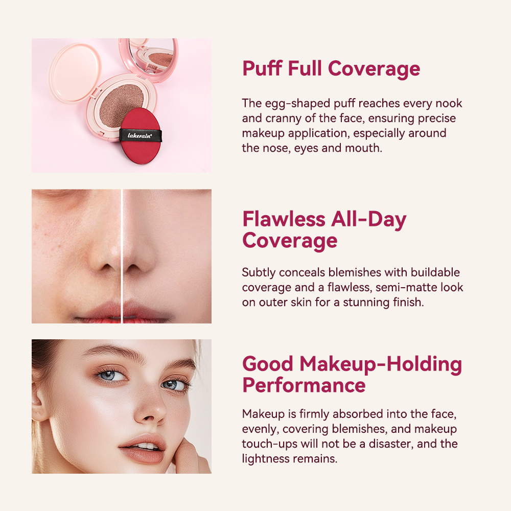 Lakerain Cushion Foundation Ko - đánh giá và giá Bb Cushion Korean