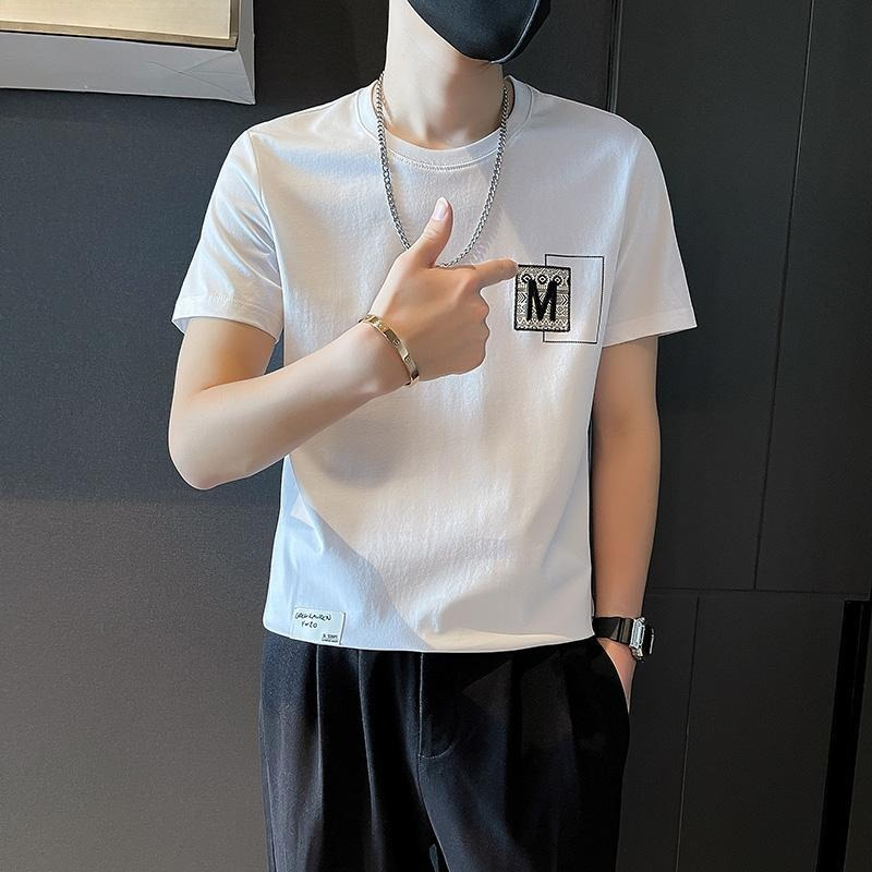 Trendy Men Short Sleeve Top Su - đánh giá và giá Korean Daily Lifestyle