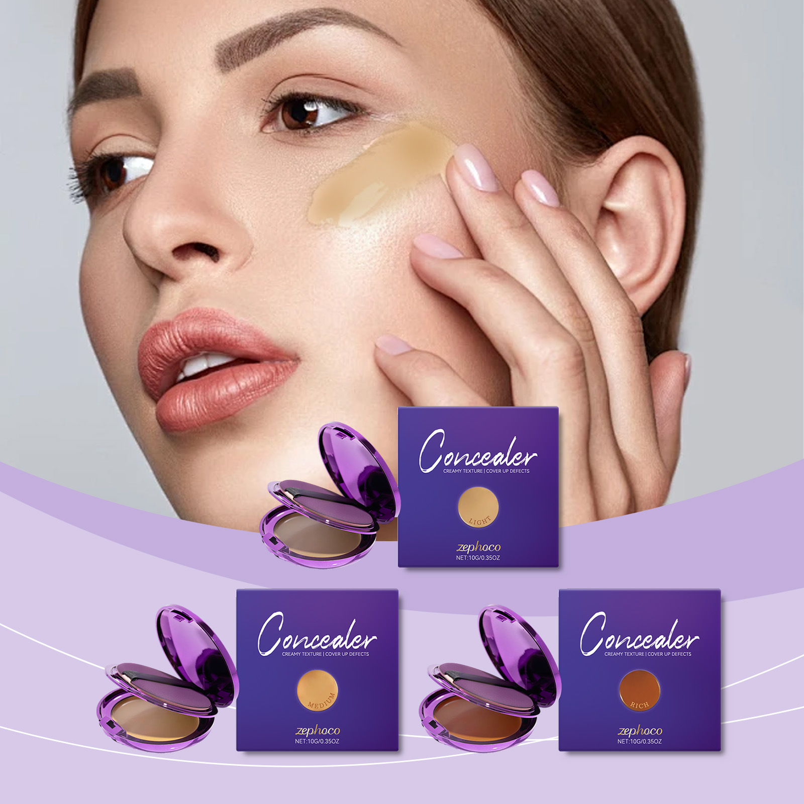 Soft Matte Cream Concealer Ful - đánh giá và giá Bb Cushion Korean