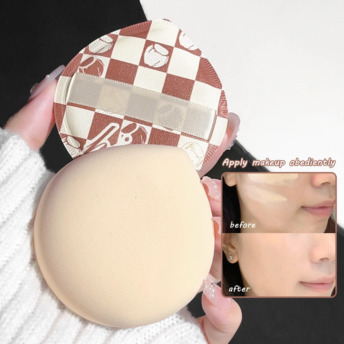 Dry and wet makeup puff sponge - đánh giá và giá Bb Cushion Korean
