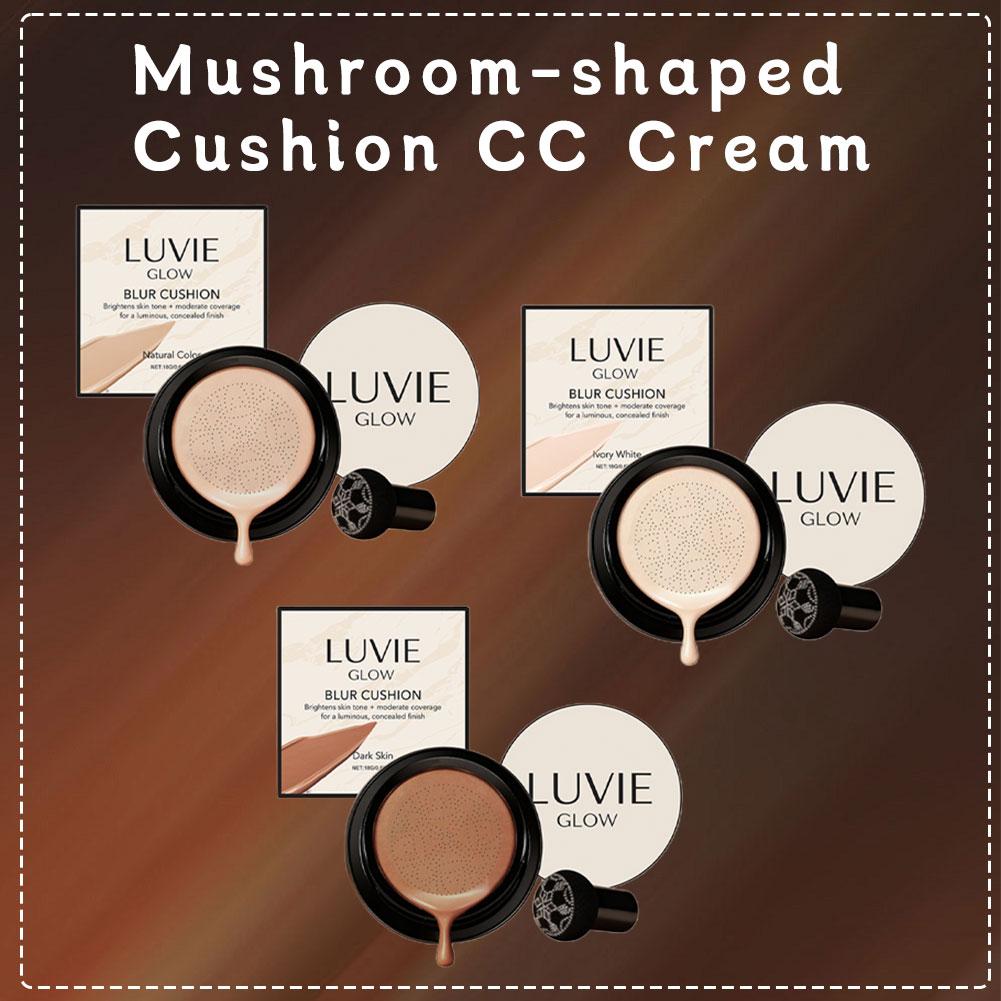 LUVIE GLOW Mushroom Head Cushi - đánh giá và giá Bb Cushion Korean