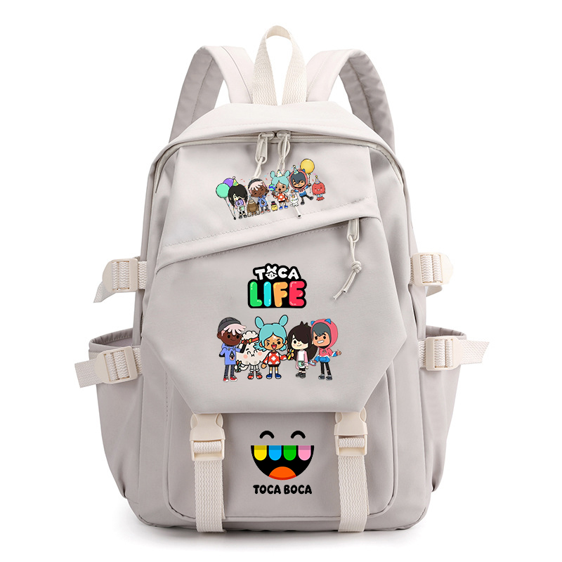Toca Life World Print Backpack - đánh giá và giá Korean Women Lifestyle