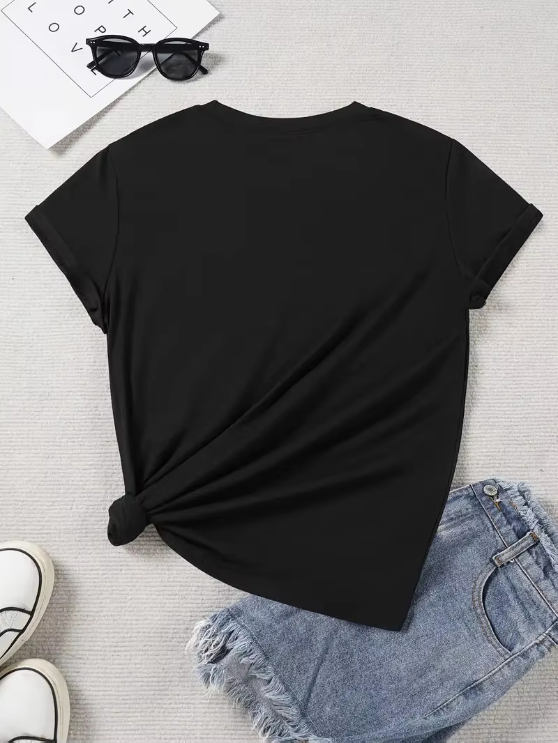 Women's T-shirt with A Illustr - đánh giá và giá Korean Pants Lifestyle