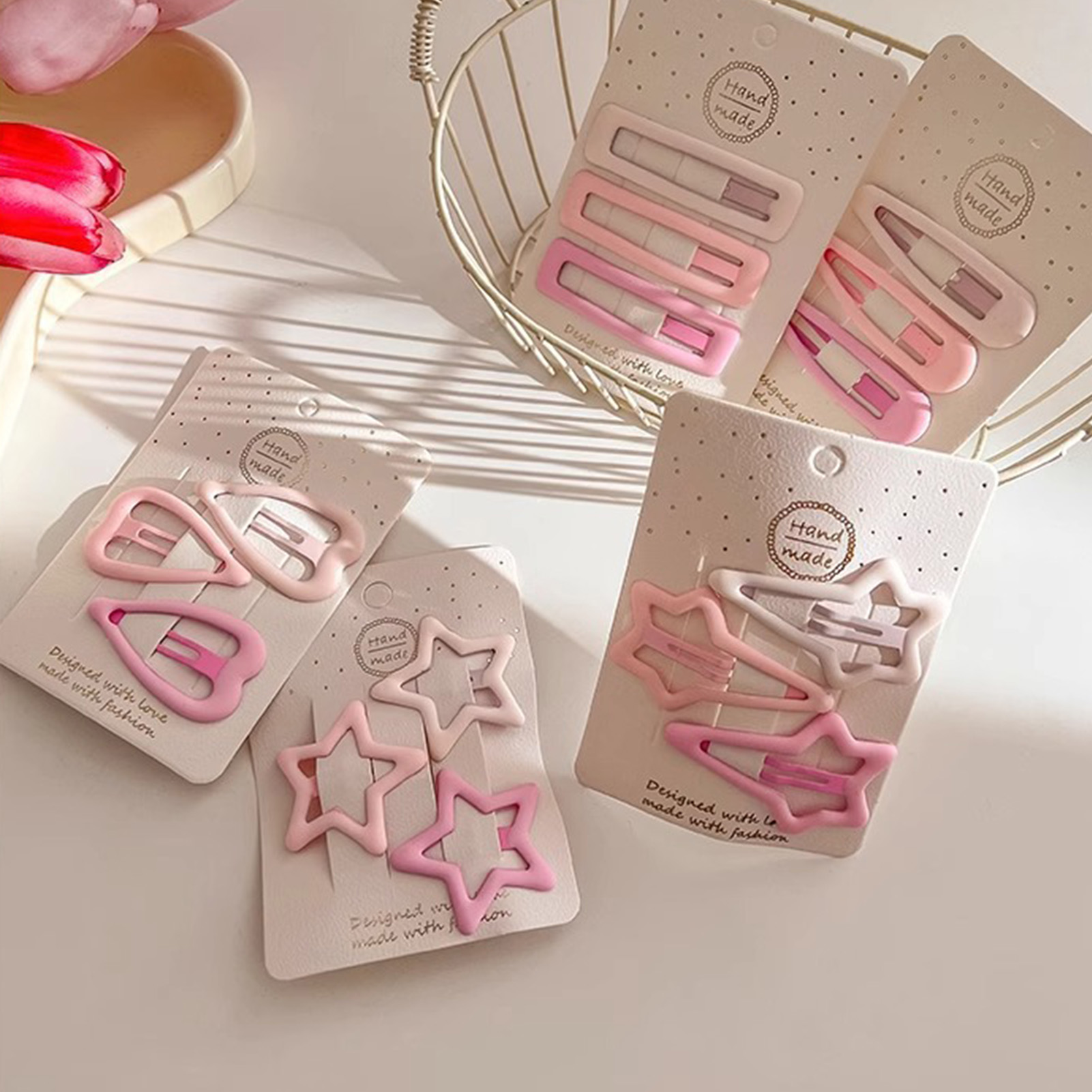 3PCS Sweet Style Headwear Pins - đánh giá và giá Korean Daily Lifestyle