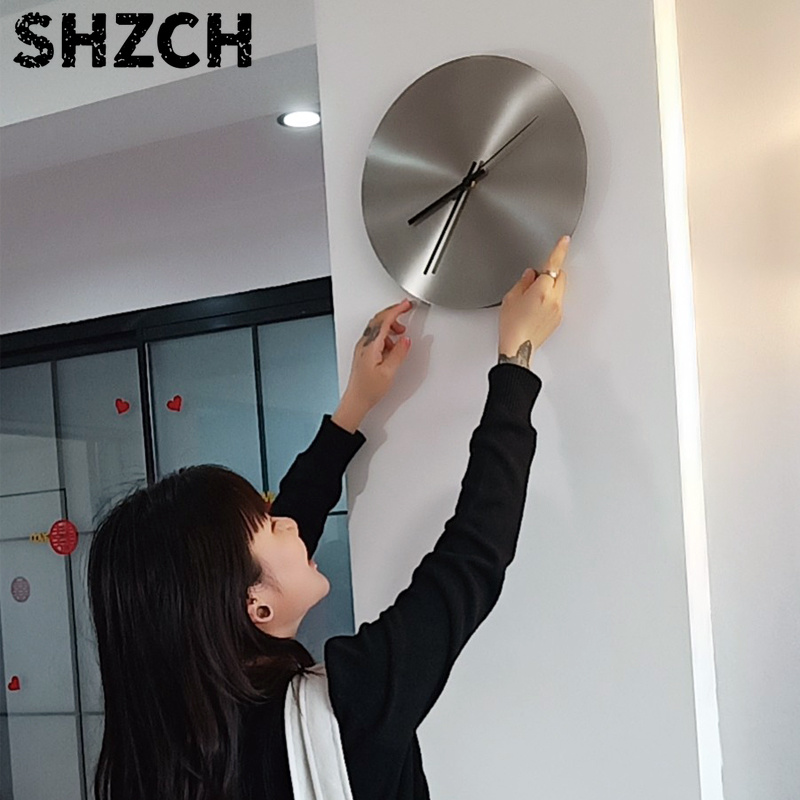 Stainless Steel 3d Wall Clock  - đánh giá và giá Korean Lifestyle Studio