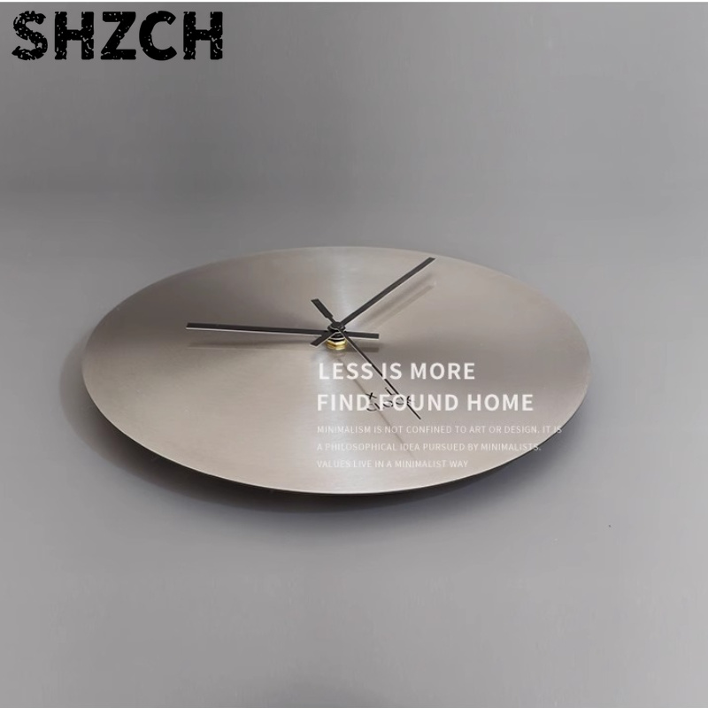 Stainless Steel 3d Wall Clock  - đánh giá và giá Korean Lifestyle Studio