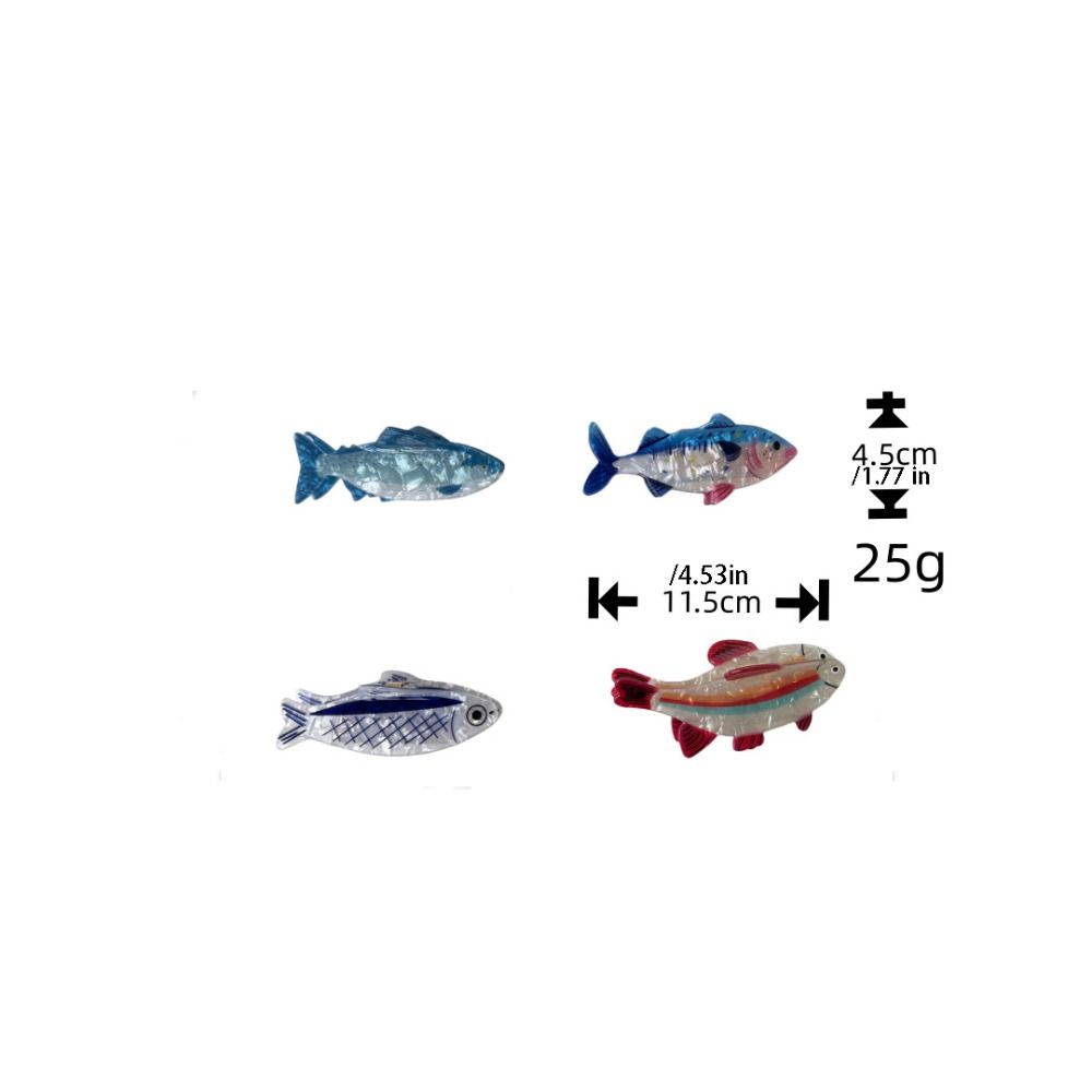 4Pcs Hairpin Ocean Animal Hair - đánh giá và giá Korean Women Lifestyle